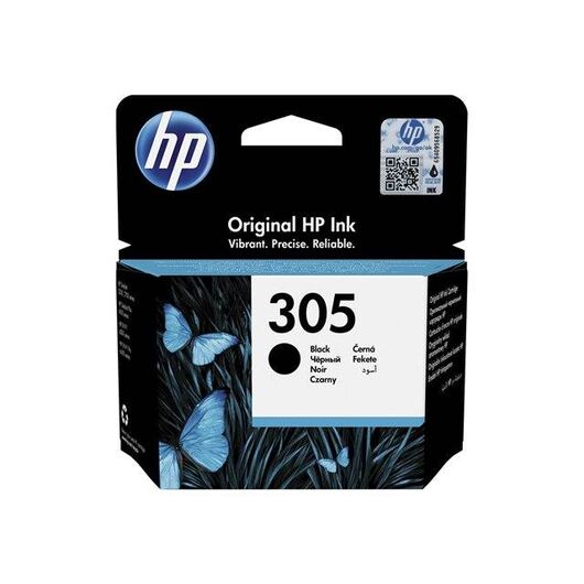 HP 305 3.55 ml black original ink cartridge  3YM61AE