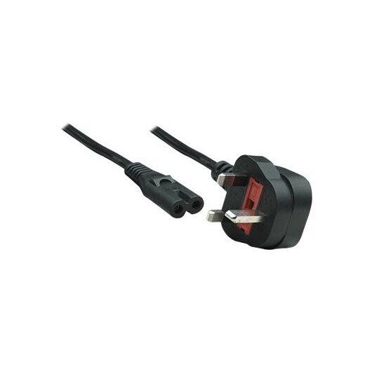 Manhattan Power CordCable, UK 3-pin plug to C7 322843