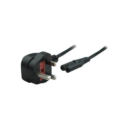 Manhattan Power CordCable, UK 3-pin plug to C7 322843