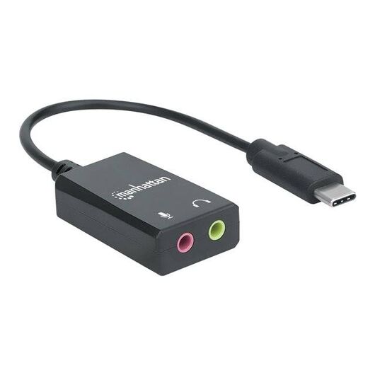 Manhattan USB-C AudioSound Adapter, USB-C to 3.5mm 153317
