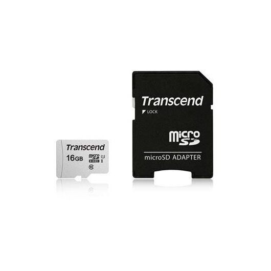 Transcend 300S Flash memory card 16GB CL10 TS16GUSD300S-A