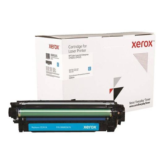 Cyan compatible  toner (alternative for: HP CE261A)