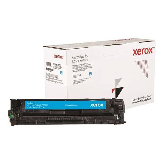 Cyan compatible toner (for: HP CB541A, HP CE321A, HP CF211A)