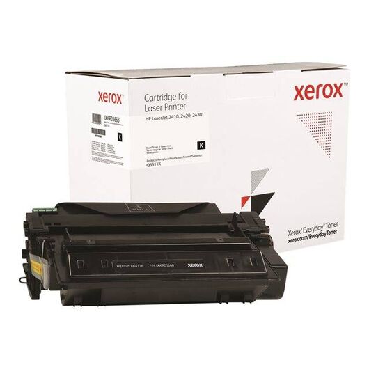 High Yield black compatible toner (alternative for: HP Q6511X)