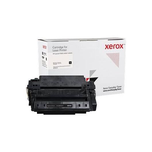 High Yield black compatible toner (alternative for: HP Q7551X)
