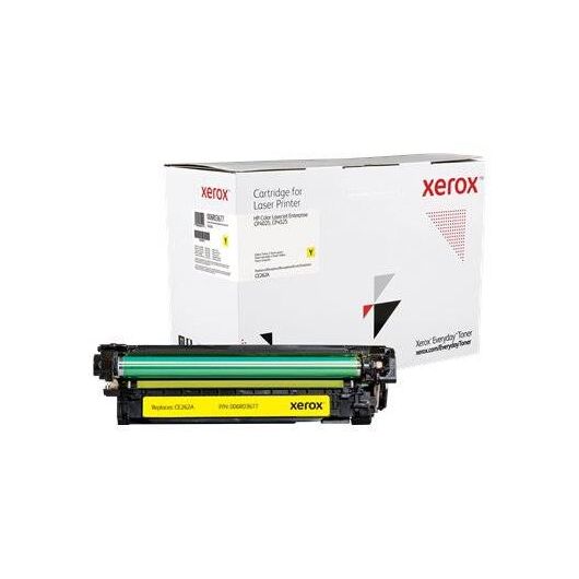 Yellow compatible toner (alternative for: HP CE262A)