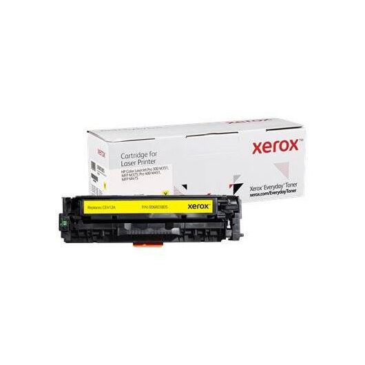 Yellow compatible toner (alternative for: HP CE412A)