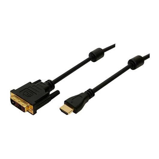 LogiLink Adapter cable HDMI female to DVI-D male 3m CH0013