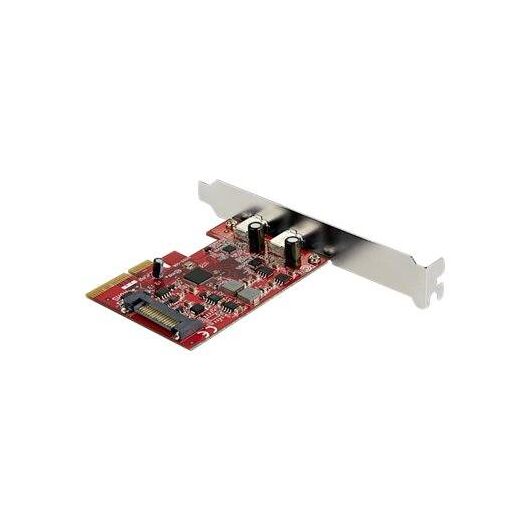 StarTech.com 2-port 10Gbps USB C PCIe Card PEXUSB312C3