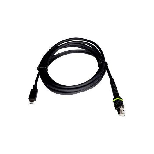 Zebra USB cable USB-C (M) to RJ-45 (M) 1.2 CBA-U61-S07ZAR