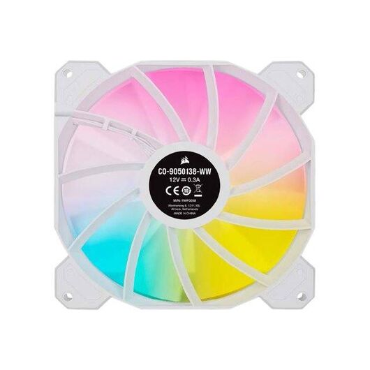 CORSAIR iCUE SP140 RGB ELITE Case fan 140 white
