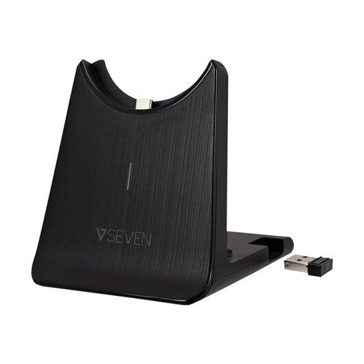V7 Charging stand (USB-C) black for V7 HB600S, CHCRDL