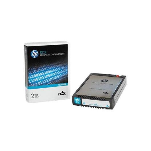 HPE RDX cartridge 2 TB 4 TB for ProLiant Q2046A