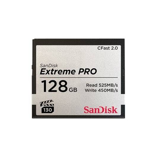SanDisk Extreme Pro Flash memory card SDCFSP-128G-G46D