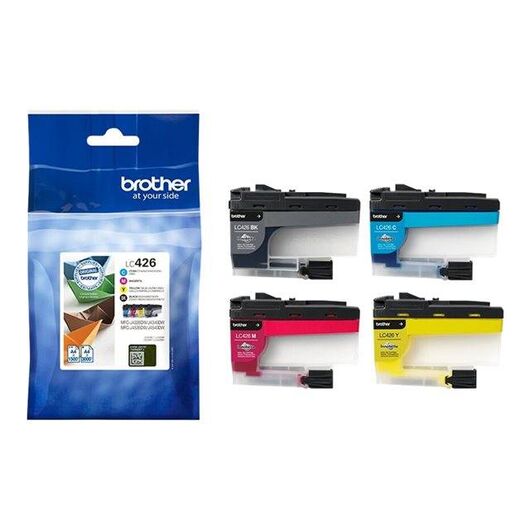 Brother LC426 4-pack black, yellow, cyan, LC426VAL