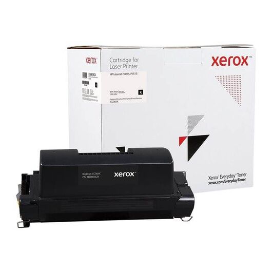 High Yield black compatible toner (alternative for: HP CC364X)