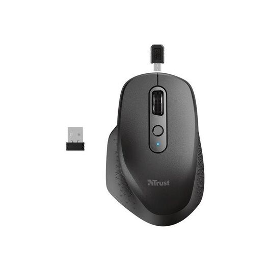 Trust Ozaa Mouse ergonomic 6 buttons wireless USB 23812