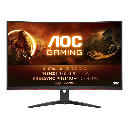 AOC Gaming C32G2AEBK LED monitor curved 32 C32G2AEBK
