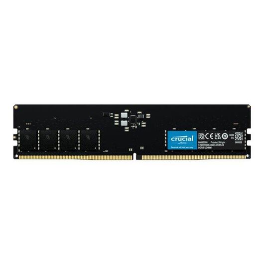 Crucial DDR5 module 16 GB DIMM 288-pin 4800 CT16G48C40U5T