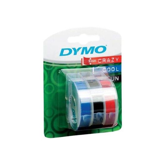 DYMO Selfadhesive black, blue, red Roll (0.9 cm x 3 S0847750
