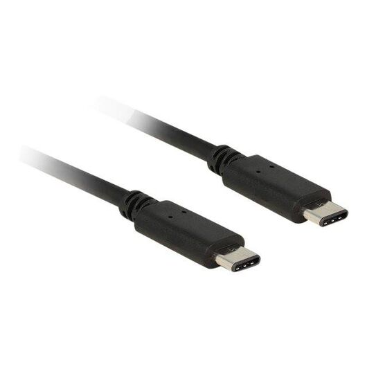 DeLOCK USB cable USBC (M) to USB-C (M) USB 2.0 1 m 83673