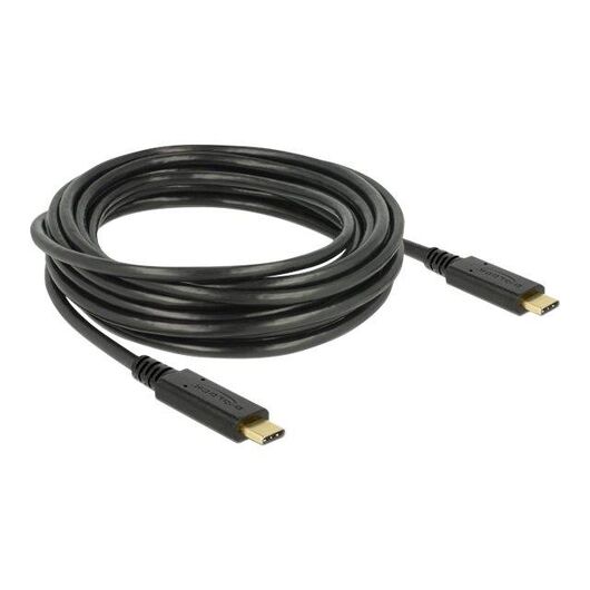 DeLOCK USB cable USBC (M) to USB-C (M) USB 2.0 3 A 4 m 83868