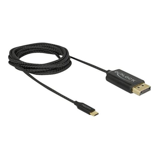 Delock DisplayPort cable USBC (M) to DisplayPort (M) 83710