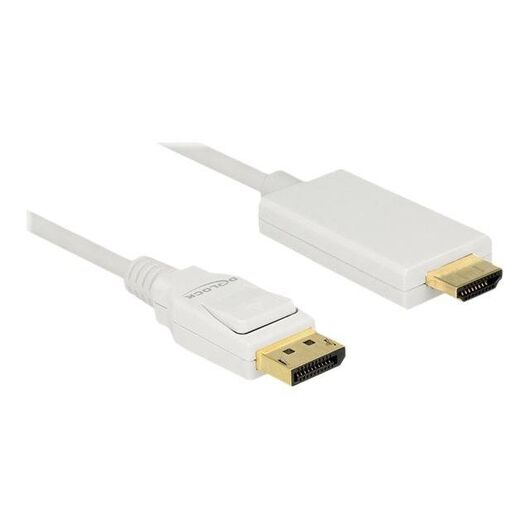 Delock Video cable DisplayPort male to HDMI male 2 m 83818