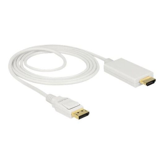 Delock Video cable DisplayPort male to HDMI male 2 m 83818