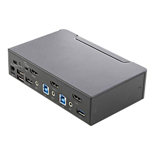 StarTech.com 2 Port HDMI KVM Switch, Single Monitor SV231HU34K6