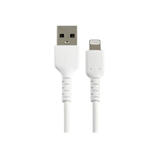 StarTech 30cm Durable White USB-A to Lightning Cable  RUSBLTMM30CMW
