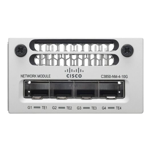 Cisco Expansion module 10 Gigabit SFP+ SFP C3850NM-4-10G=