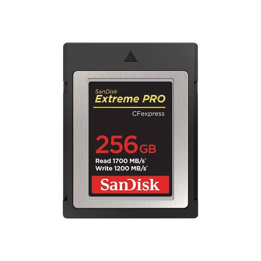 SanDisk Extreme Pro Flash memory card 256 GB SDCFE256G-GN4NN