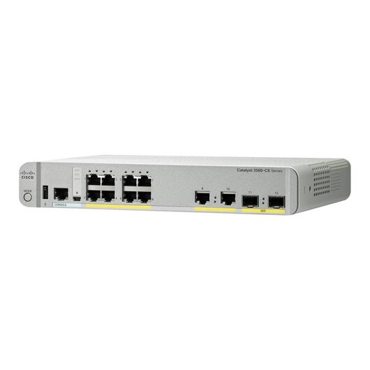 Cisco Catalyst 3560CX8PC-S Switch Managed 8 x WS-C3560CX-8PC-S