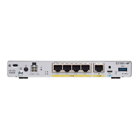 Cisco Integrated Services Router 1101 Router 4port C1101-4P