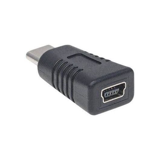 Manhattan USBC to Mini-USB Adapter, Male to Female, 5 354677