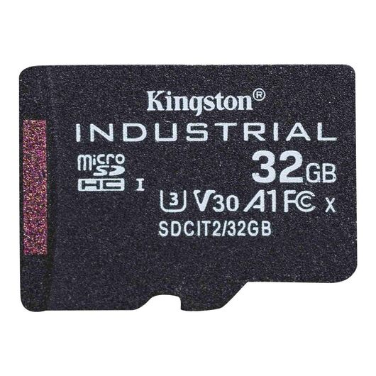 Kingston Industrial Flash memory card 32 GB A1 SDCIT2 32GBSP