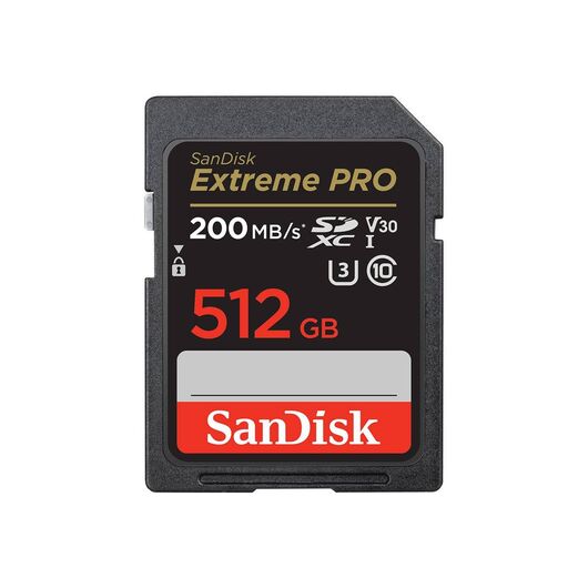 SanDisk Extreme Pro Flash  512 GB SDSDXXD512G-GN4IN