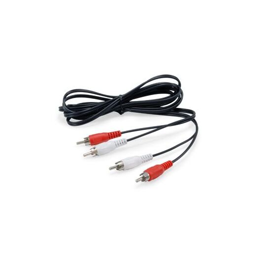 147094 2x RCA Male to Male Stereo Audio Cable, 2.5m
