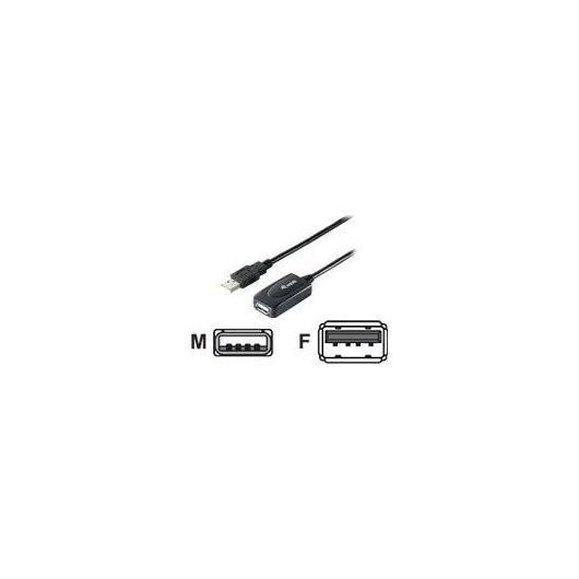 Equip USB 2.0 Signal Booster USB extension cable USB (M) 133336