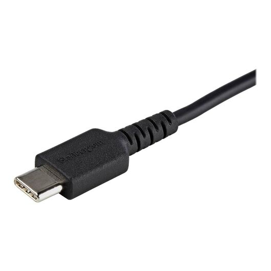 StarTech.com 3ft (1M) Secure Charging Cable, USBA USBSCHAC1M
