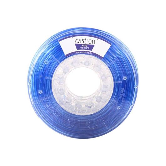 Avistron Mini Transparent blue 500 g box PETG AVPET285-BLU