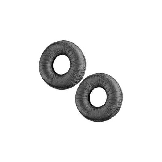 Poly Ear cushion black (pack of 2) for SupraPlus 6771201