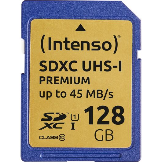 Intenso Premium / Flash memory card / 128 GB / UHS Class 1