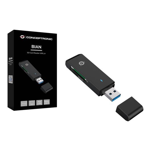 Conceptronic BIAN Card reader (SD, microSD) USB BIAN02B