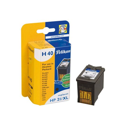 Pelikan H40 15 ml black compatible ink cartridge 4101631
