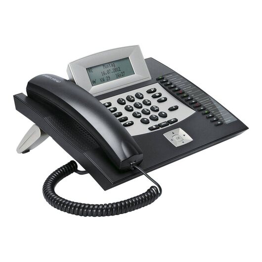Auerswald COMfortel 1600 ISDN telephone black for COMpact 90114