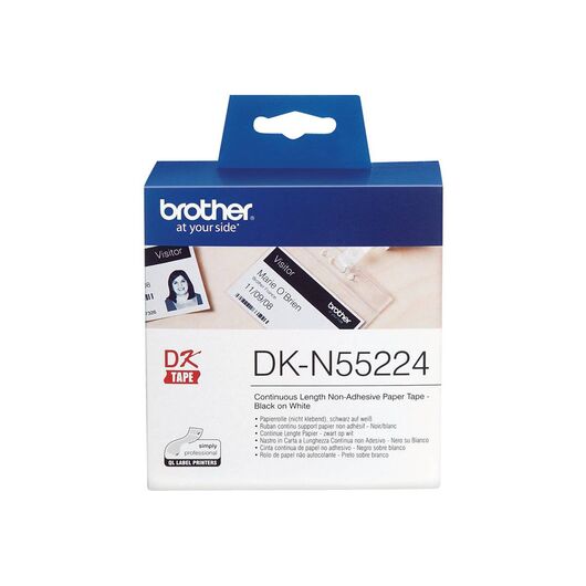 Brother DKN55224 Paper black on white Roll (5.4 cm x DKN55224