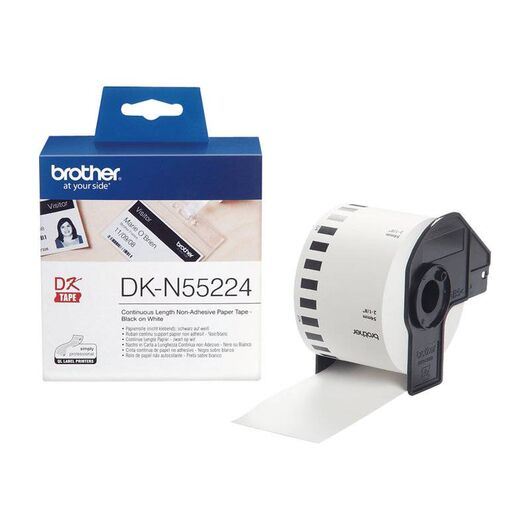Brother DKN55224 Paper black on white Roll (5.4 cm x DKN55224