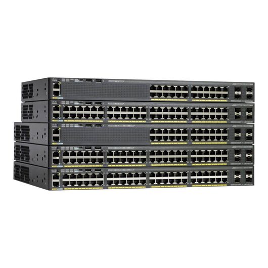 Cisco Catalyst 2960X48FPS-L Switch Managed WS-C2960X-48FPS-L